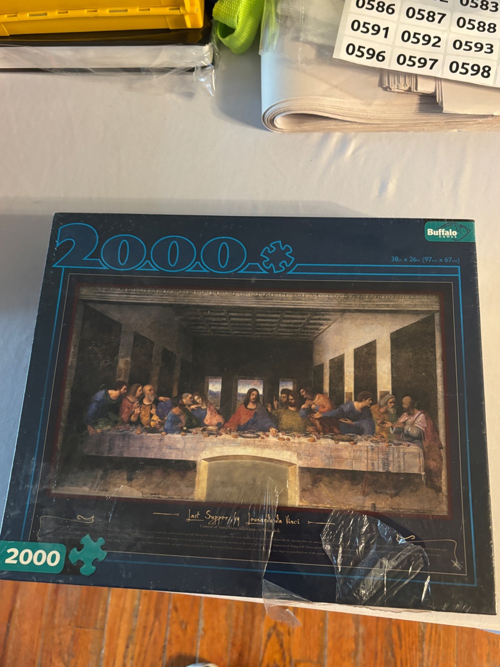 Buffalo Games The Last Supper 2000-Piece Puzzle - New Sealed